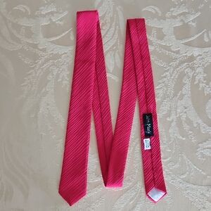 Vintage Red Silk Tie